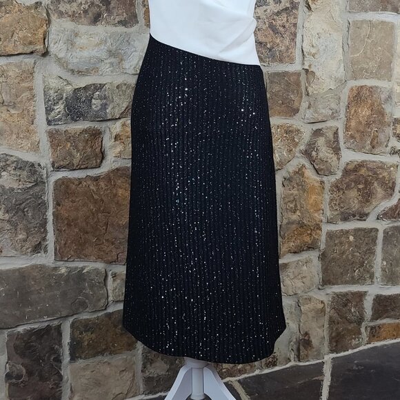 NWT St John 12 Colorblock Tuxedo Cocktail Dress - Picture 4 of 11